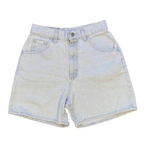 Vintage Lee High Rise Light Blue Denim Shorts